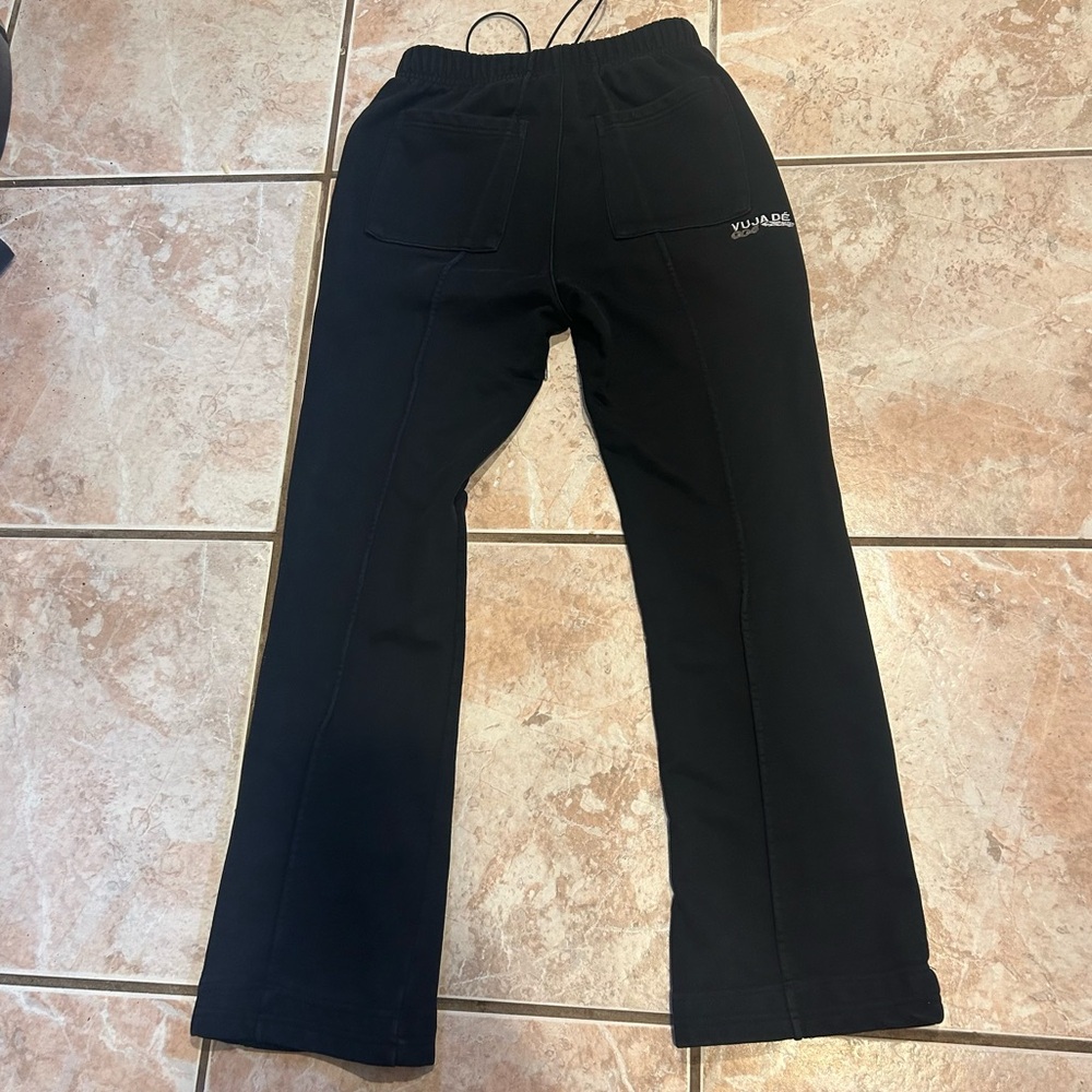Vuja de pleated track pants